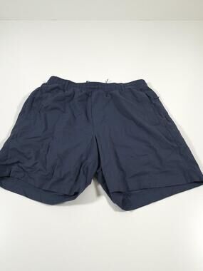 Birddogs Shorts Mens Large Blue Lined 6 Inseam Elastic Athletic Running Gym